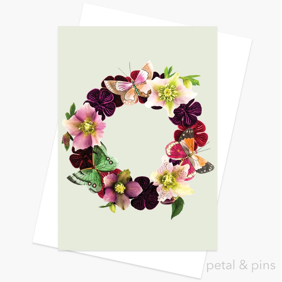 Petal & Pins Card Butterfly Garland