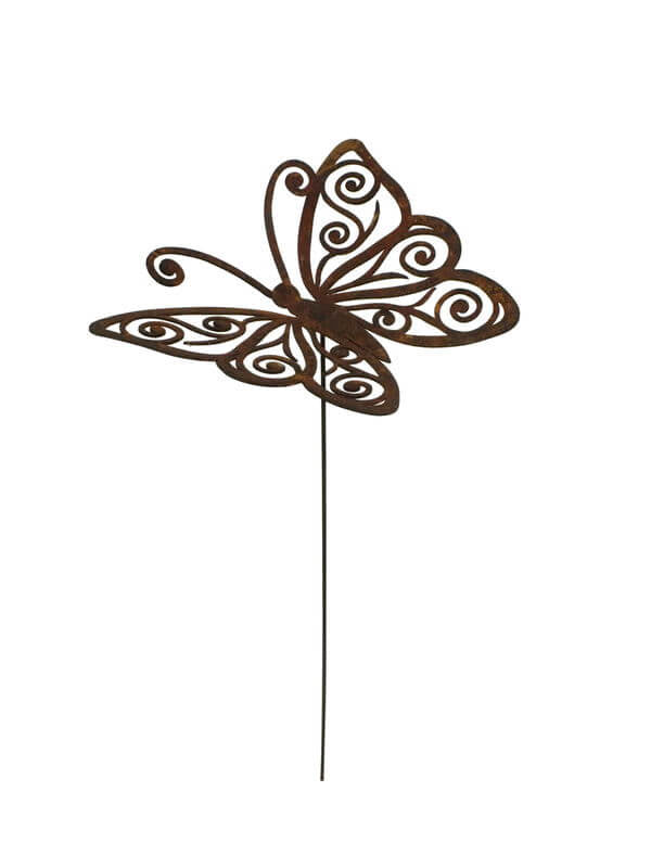 Overwrought Butterfly Stake Medium (4)