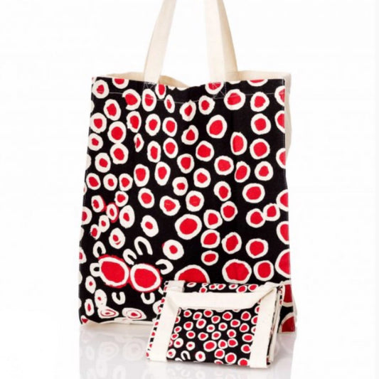 Better World Arts Foldable Cotton Bag - Artist Rama Sampson