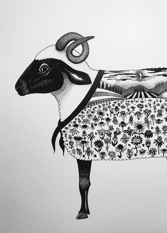 Suzanna's Art Sheep Cropped