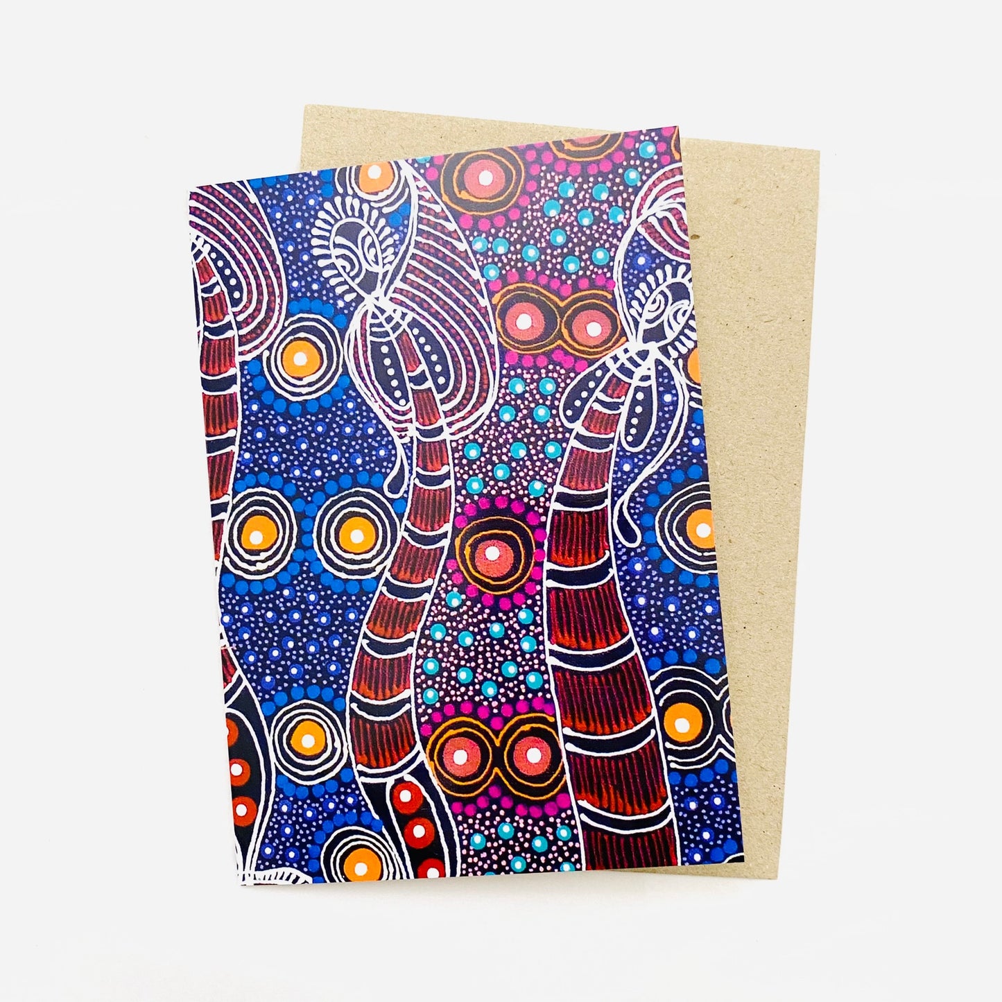 Utopia Greeting Card - Colleen Wallace Dreamtime Sisters 147