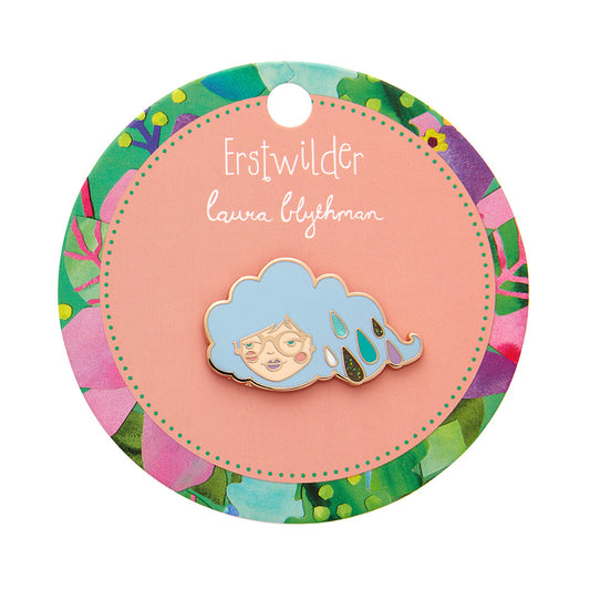 Erstwilder x Laura Blythman Lainey The Rainy Enamel Pin