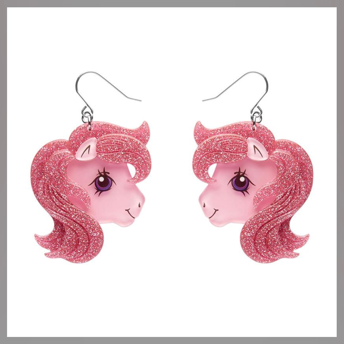 Erstwilder Cotton Candy Drop Earrings