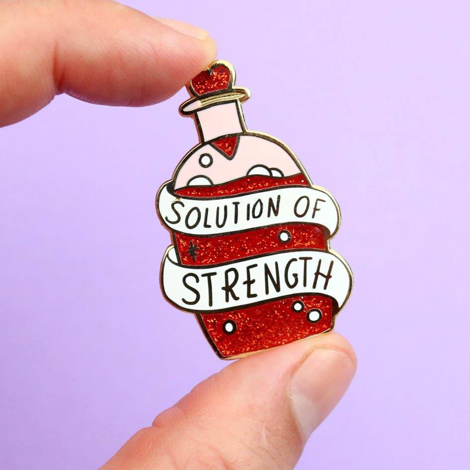 Jubly-Umph Lapel Pin Solution Of Strength