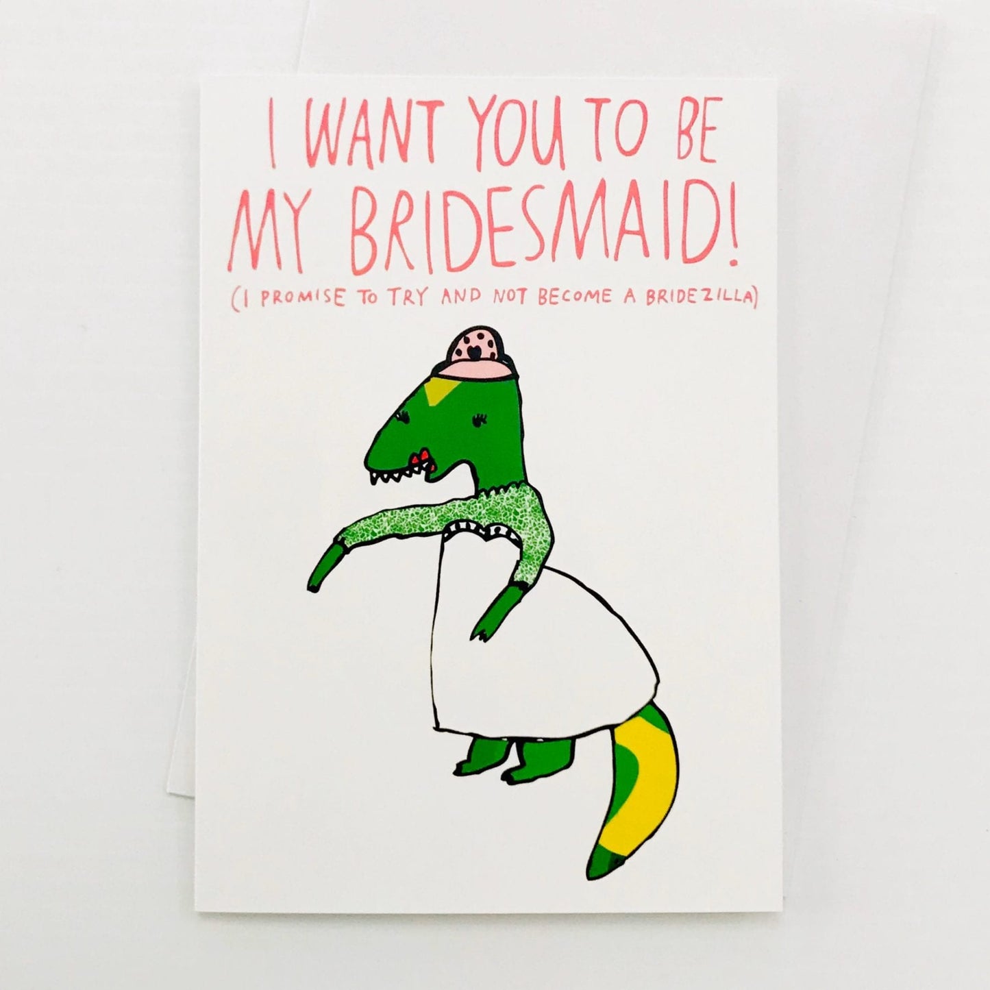 Able and Game Card - I Want You To Be My Bridesmaid