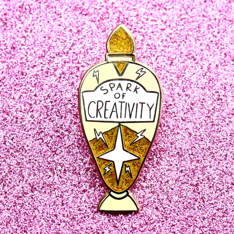 Jubly-Umph Lapel Pin Spark Of Creativity