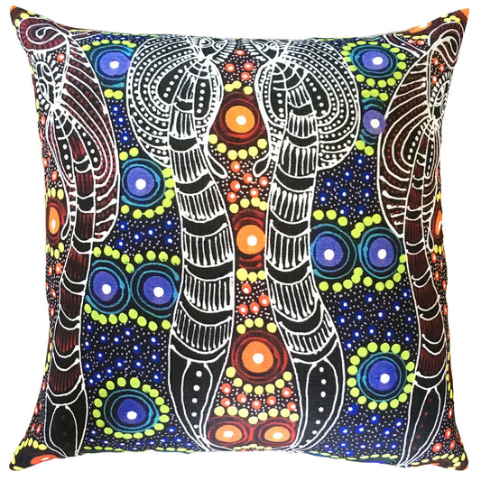Utopia Cushion Cover - Colleen Wallace Dreamtime Sisters 164