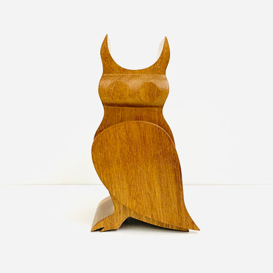 Rob Hutton Meranti Wood Owl Bandsaw Box