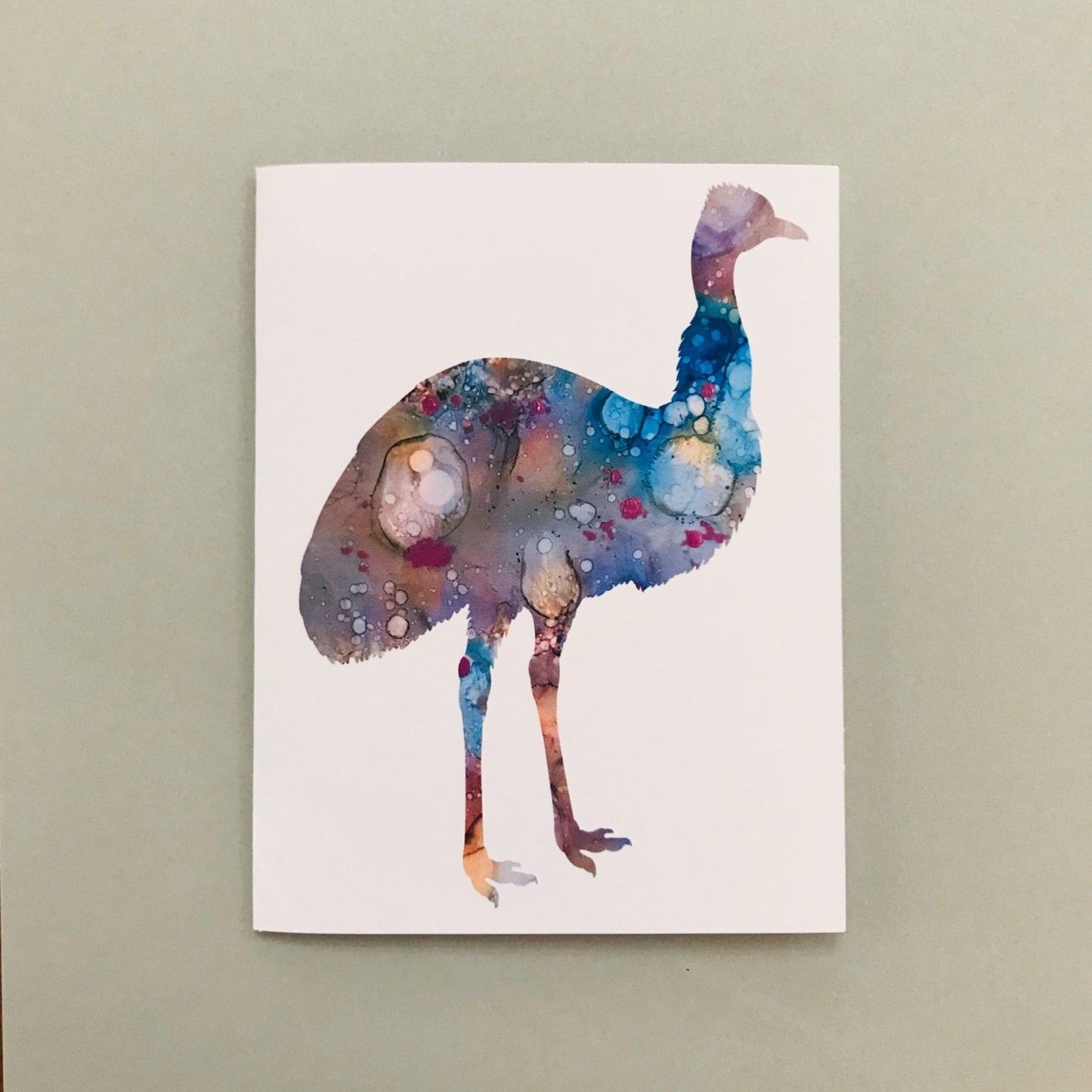 Katy J Designs Card Emu