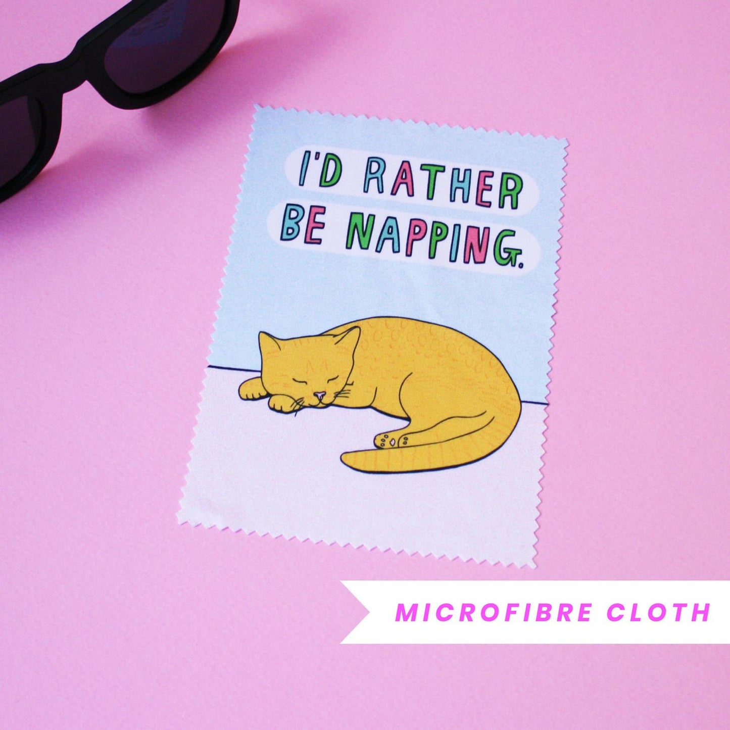Able and Game Microfibre Cloth I'd rather be Napping