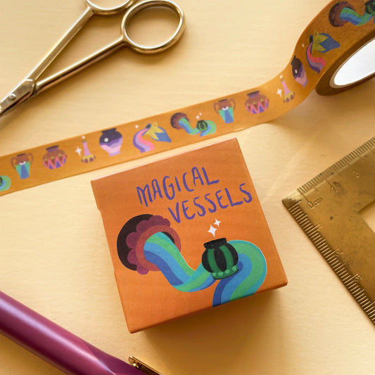 Ashlea Bechaz Magical Vessels Washi Tape