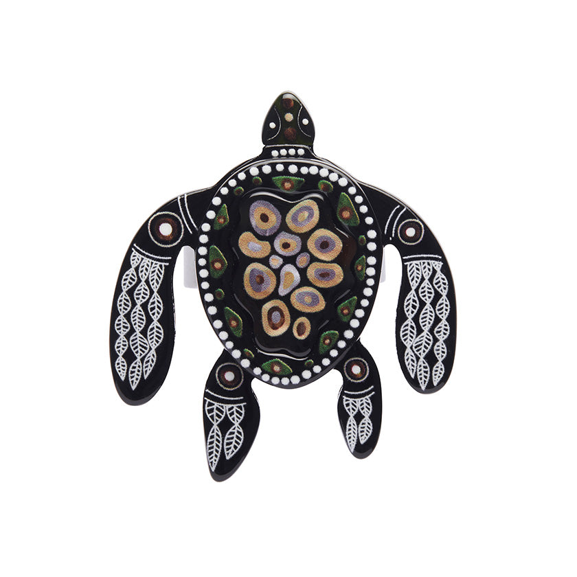 Erstwilder x Melanie Hava The Turtle ‘Bungadu’ Ring