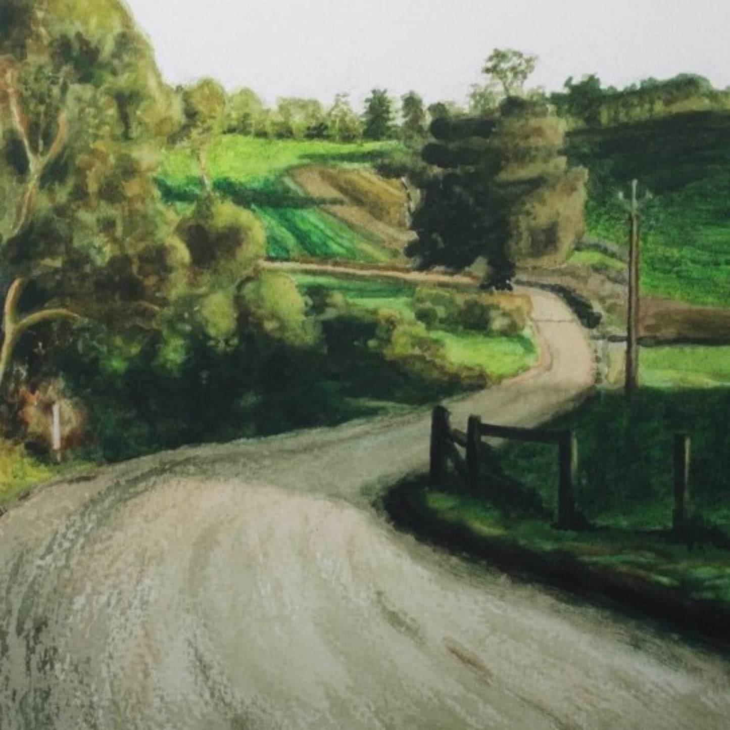 Eugene Casey Print Kumnik Hill Road No.4