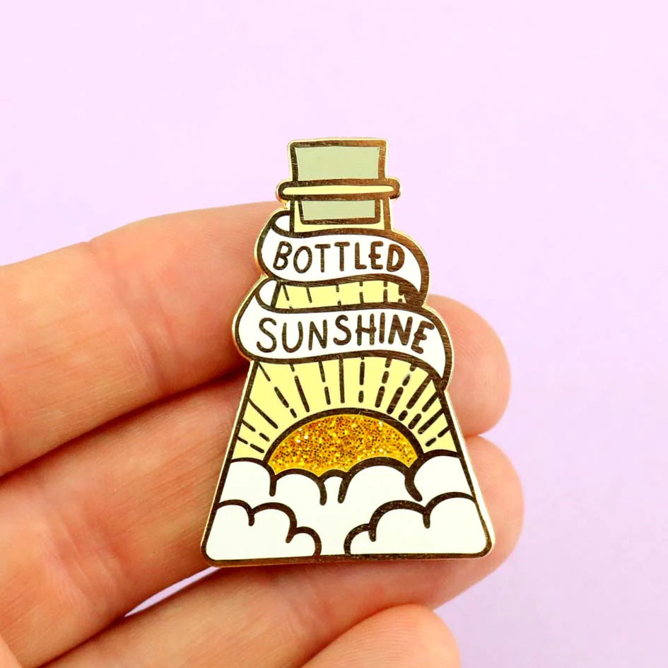 Jubly-Umph Lapel Pin Bottled Sunshine