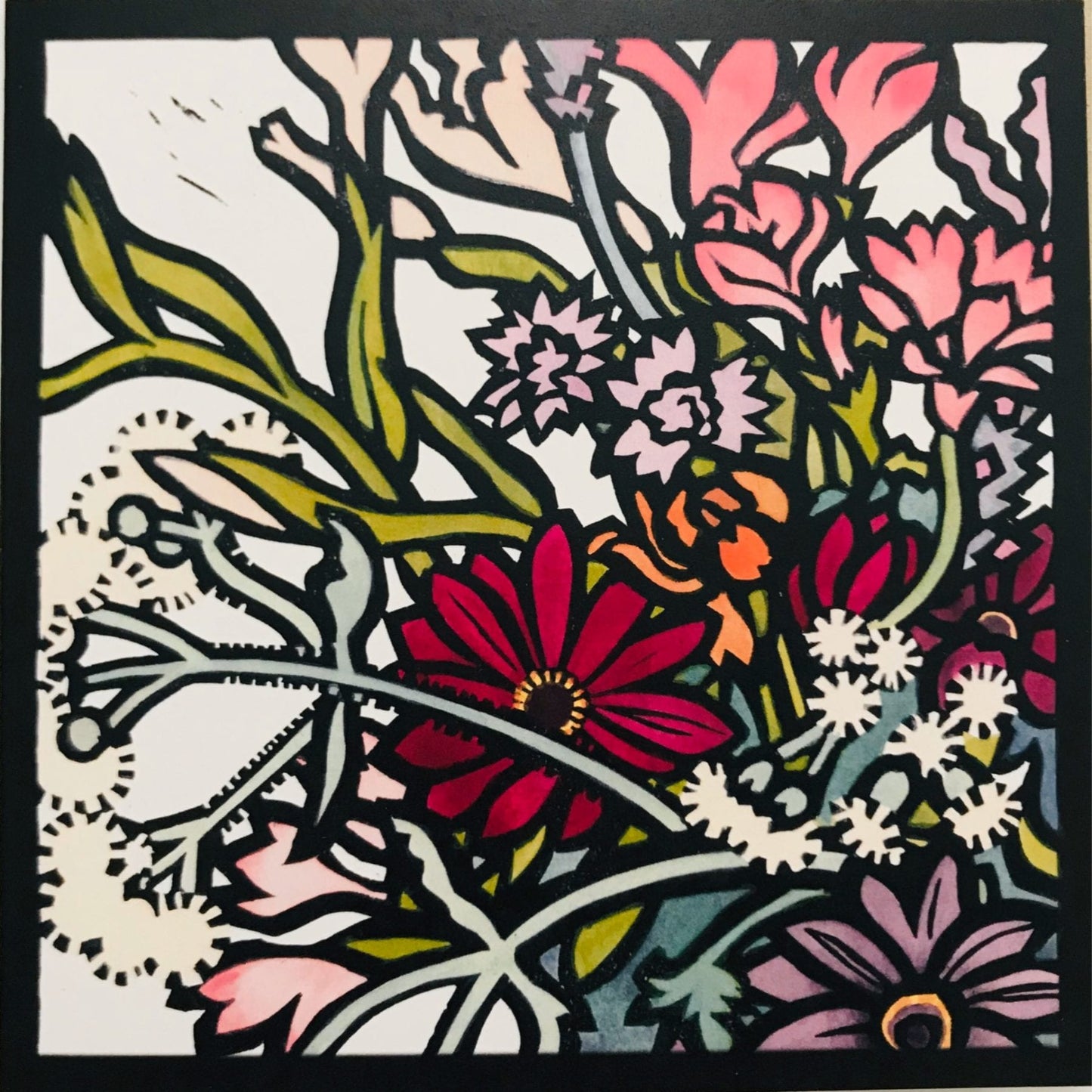 Cam Knuckey Card Backyard Blooms