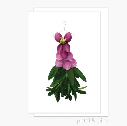 Petal & Pins Card Hellebore Fishtail Dress