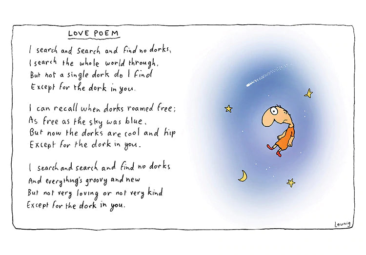 Michael Leunig Card Love Poem – Willunga Gallery