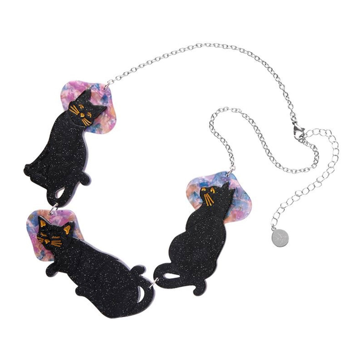 Erstwilder La Belle Epoque - Le Chat Miaule Necklace