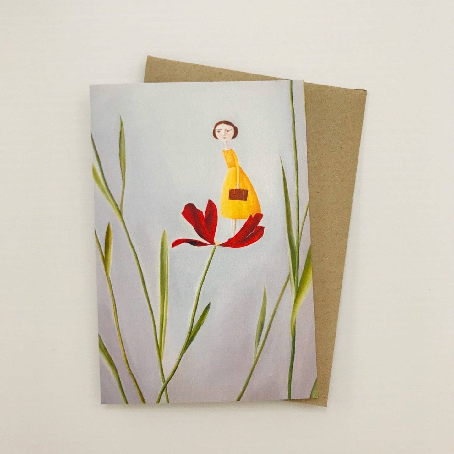 Elliott My Dear - Card, Tall Tulip