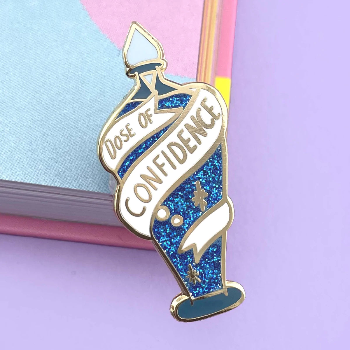 Jubly-Umph Lapel Pin Dose of Confidence