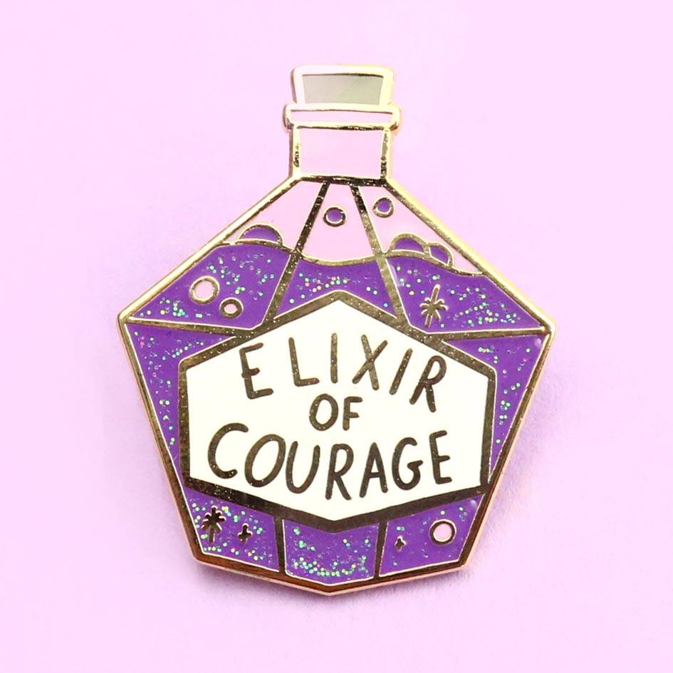 Jubly-Umph Lapel Pin Elixir Of Courage