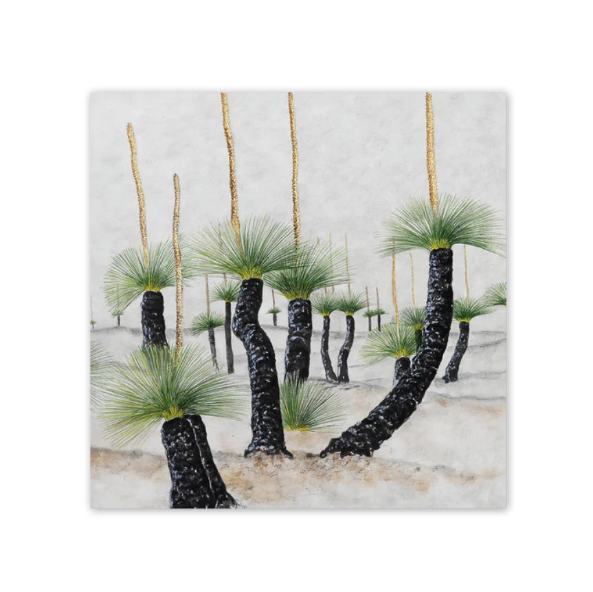 Studio N Square Card - Grasstrees