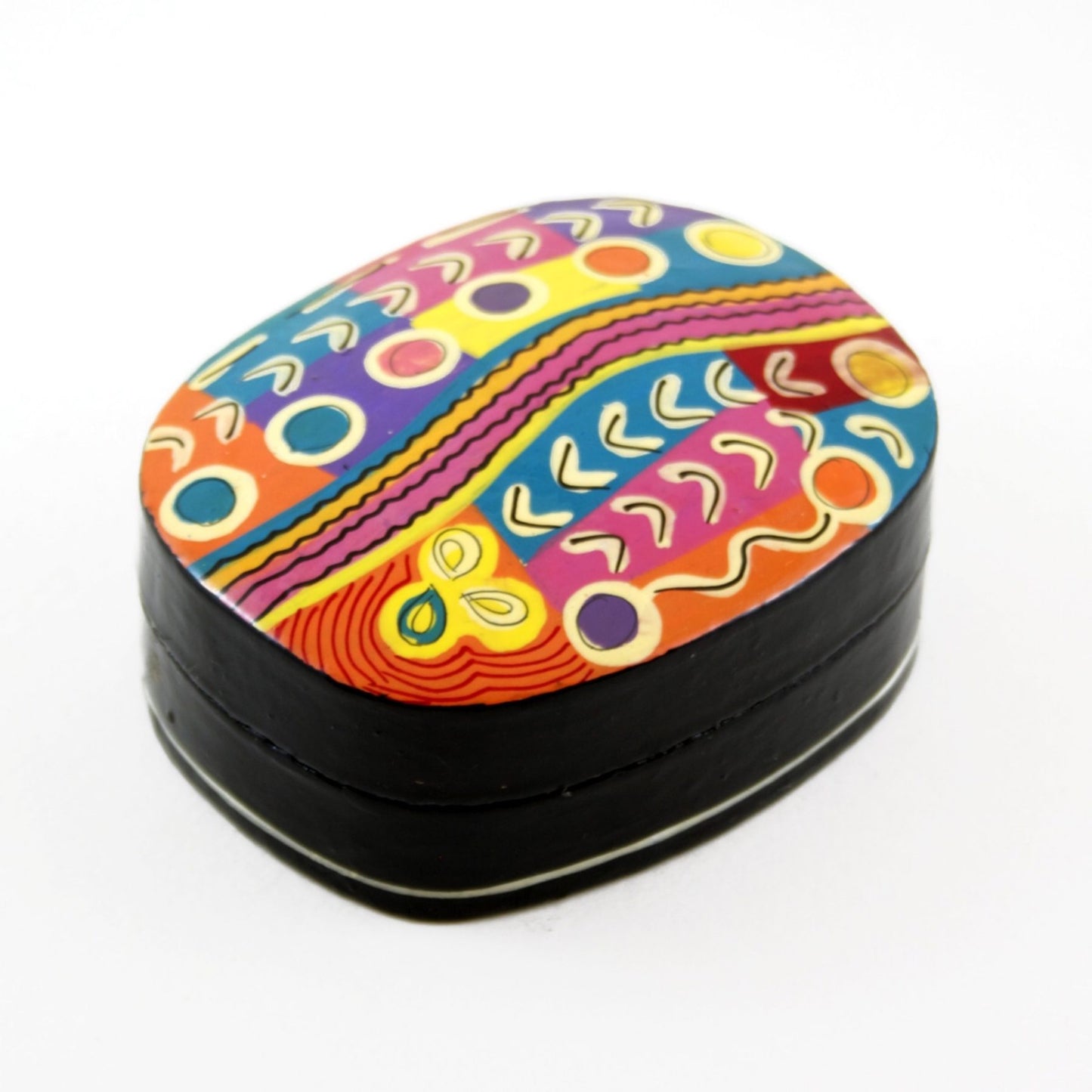 Better World Arts Lacquerware Box - Artist Judy Napangardi Watson