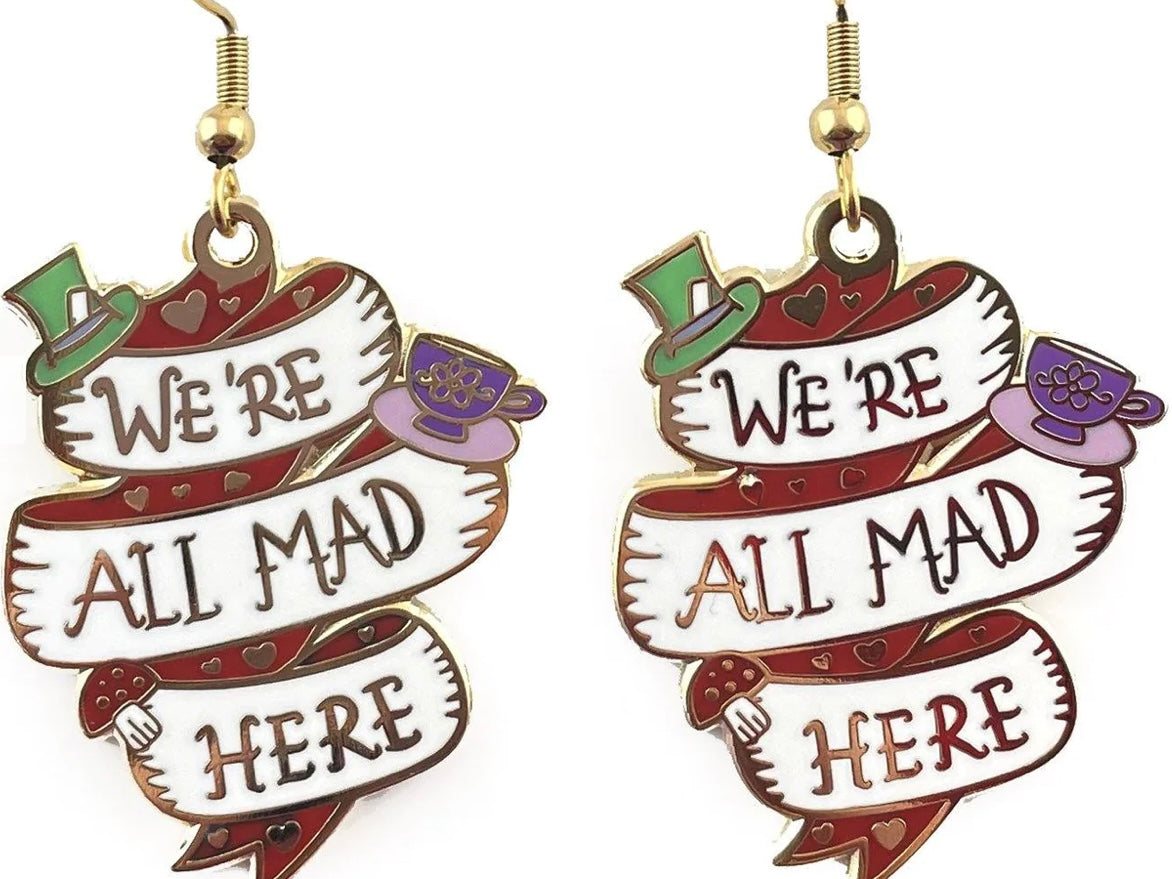 Jubly-Umph Earrings We’re All Mad Here