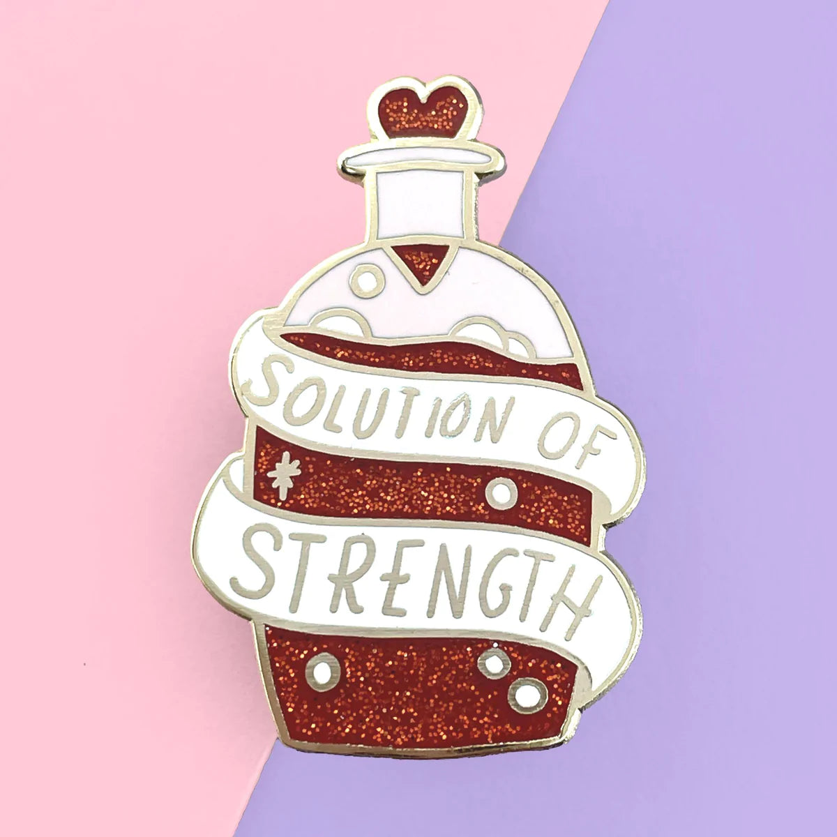 Jubly-Umph Lapel Pin Solution Of Strength