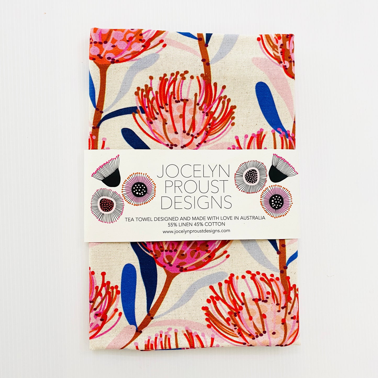 Jocelyn Proust Designs Tea Towel Protea