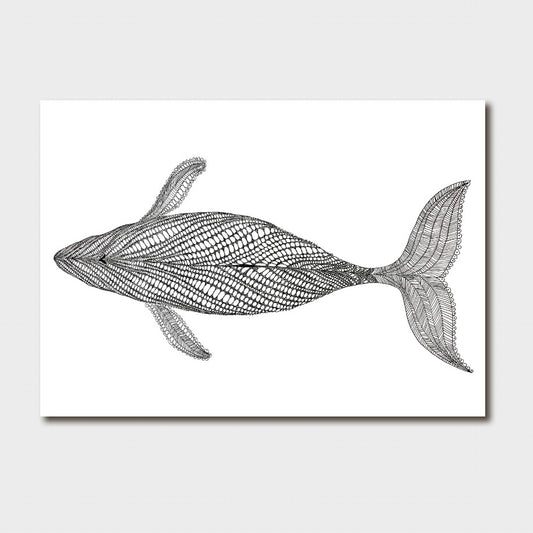 Delvene Cockatoo-Collins Card Whale
