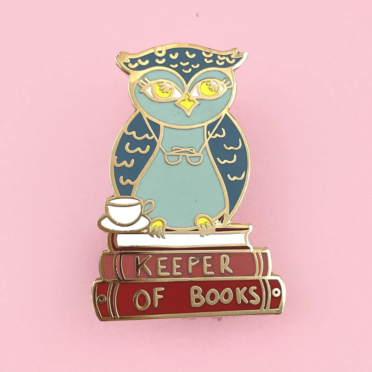 Jubly-Umph Lapel Pin Keeper of Books